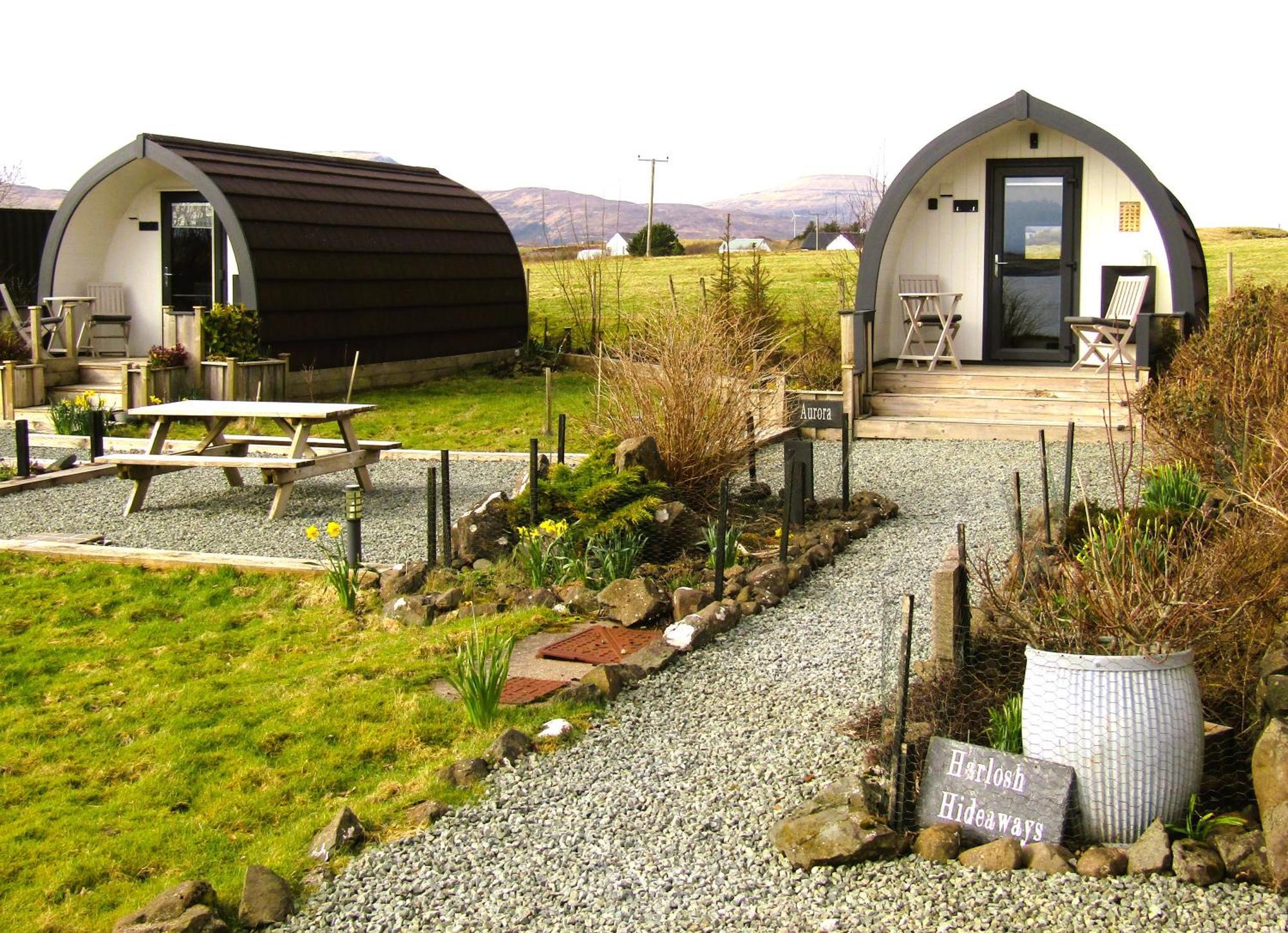 Harlosh Hideaways - Aurora Pod Exterior foto